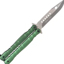 02130 K25 COUTEAU PAPILLON VERT