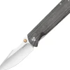 KI4784A2 - Kizer Harpoon FolderElmax Titanium & Norplex UltreX Micarta