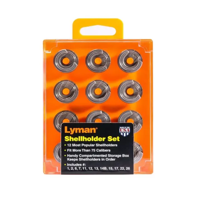 19-103174 - Kit de 12 Shellholder Lyman