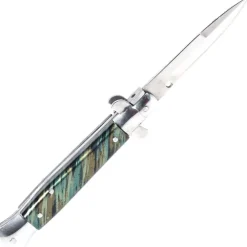 K++350418 - KH Security Couteau Automatique Type Stiletto VERT