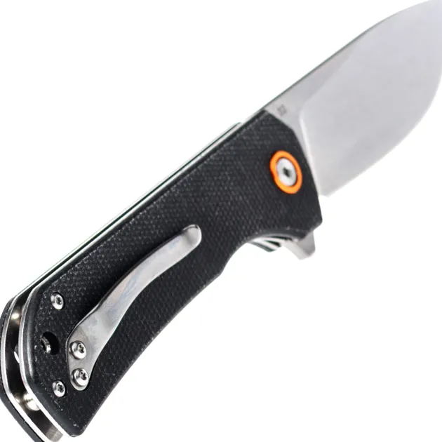 Klaken Knives Drake D2 Black Micarta