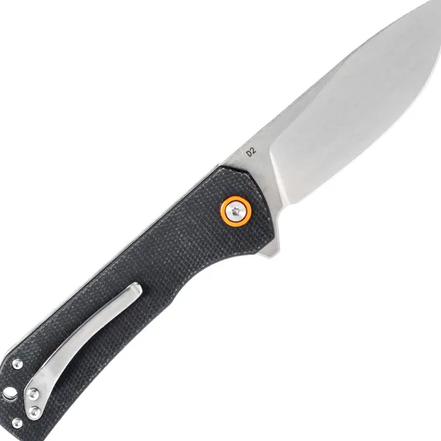 Klaken Knives Drake D2 Black Micarta