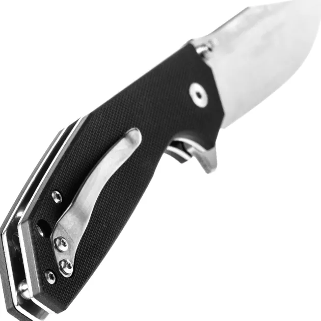 Klaken Knives J284 D2 Black G10