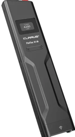 14.099282 - KLARUS X1-E Lampe Tactique Ultra Plate Version Sans Anneau