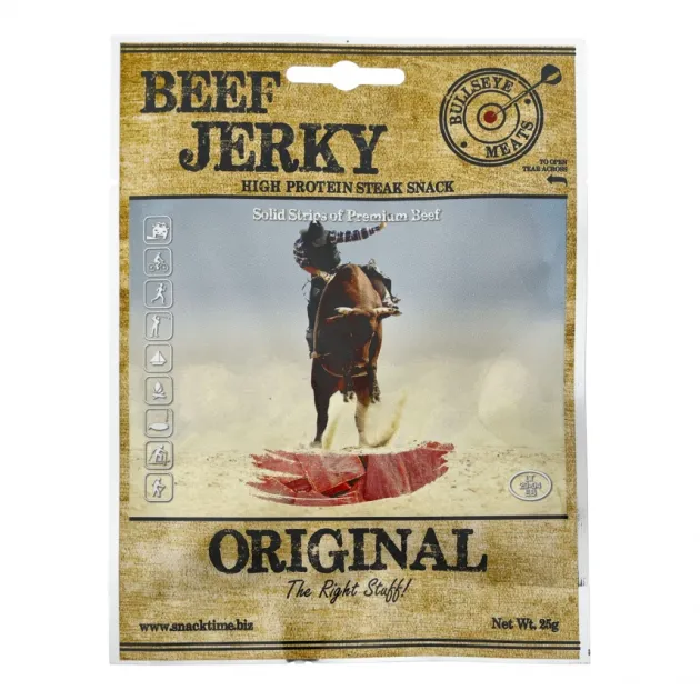 KOL838-001 - Bullseye Meats Beef Jerky Original 25g