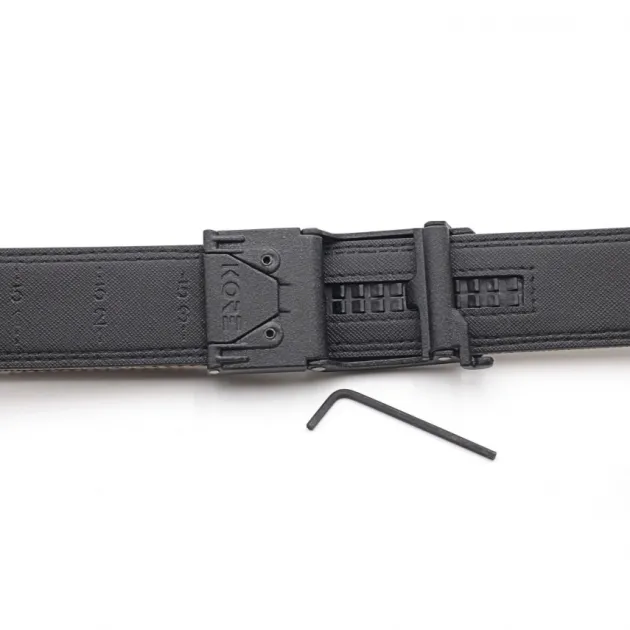 563-012 - KORE Essentials X5 BLACK plastic trouser belt