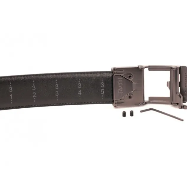 563-006 - KORE ESSENTIALS X3 Ceinture Cuir Beige light beige trouser belt