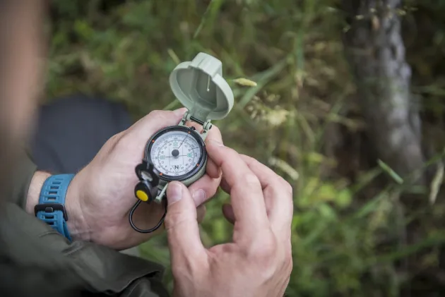 KS-RL2-AL-82 - Ranger Compass Mk2 Lighted Green