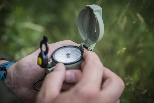 KS-RL2-AL-82 - Ranger Compass Mk2 Lighted Green