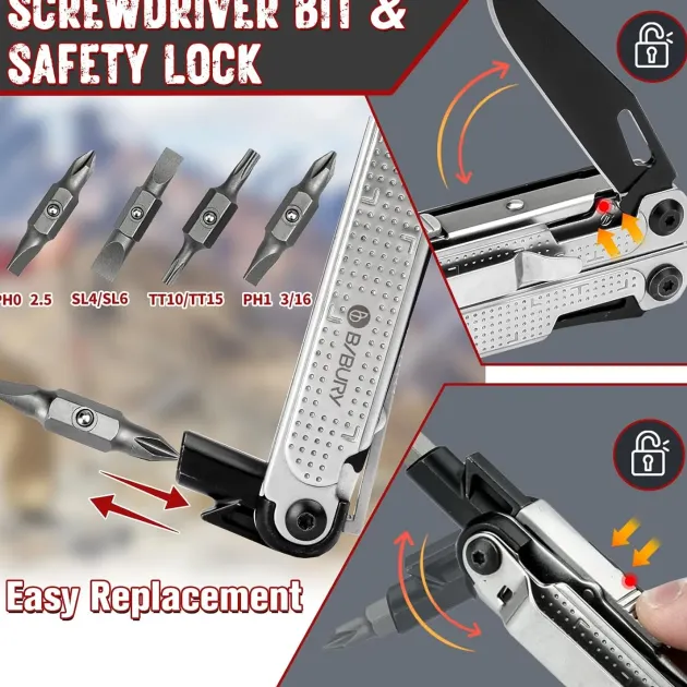 KT2048 - BIBURY KT2048 Multitool Pliers