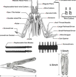 KT2045 - Bibury KT2045 Pro Multitool Pliers