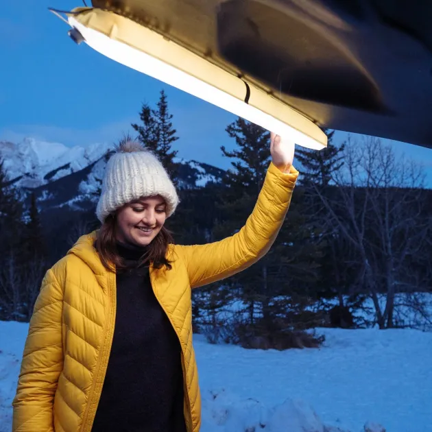 KTGLOWL - Klymit Lampe à leds gonflable Everglow L