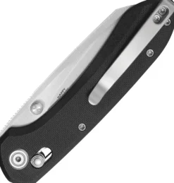 KU446A - Kubey Knives Bonza Crossbar Black G10