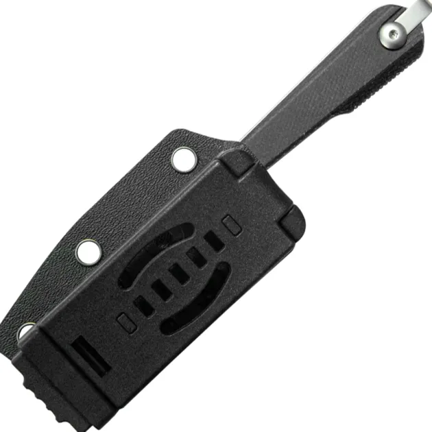 KU451A - YAG Fixed Blade Black Drop point