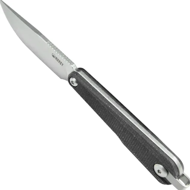 KU451A - YAG Fixed Blade Black Drop point