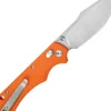 KU503B - Kubey Knives Iguana Crossbar Orange G10