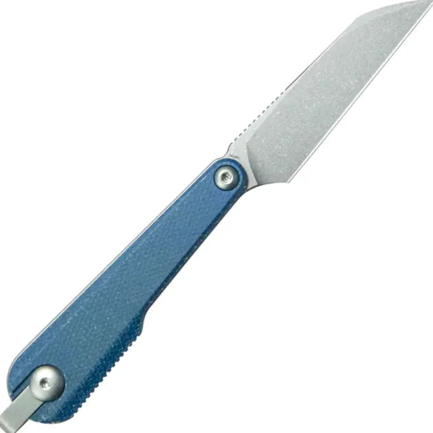 KU450B - YAG Fixed Blade Blue sheepsfoot