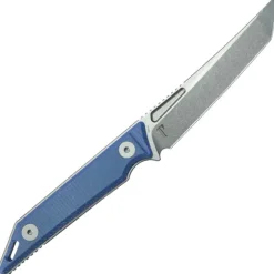 KU430C - Kubey Goliath Denim Micarta Stonewash 14C28N