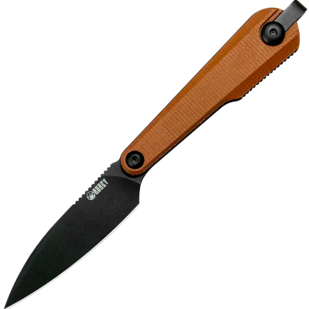 KU452C - YAG Fixed Blade Brown Wharncliffe