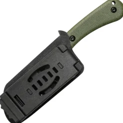 KU412F - Kubey Rockhopper Green Micarta Black 14C28N