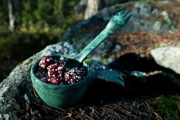 KUK37S2052 - Kupilka set tasse 37 et spork 205 Vert
