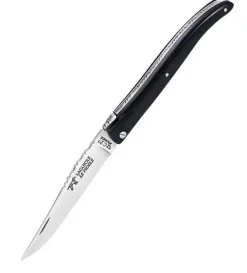 2836 - LAGUIOLE LE FIDELE PLEIN MANCHE EBENE 12CM INOX