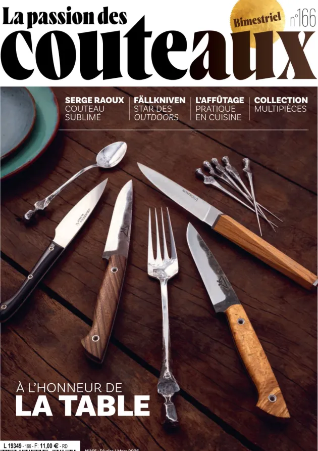 La passion des couteaux N°166