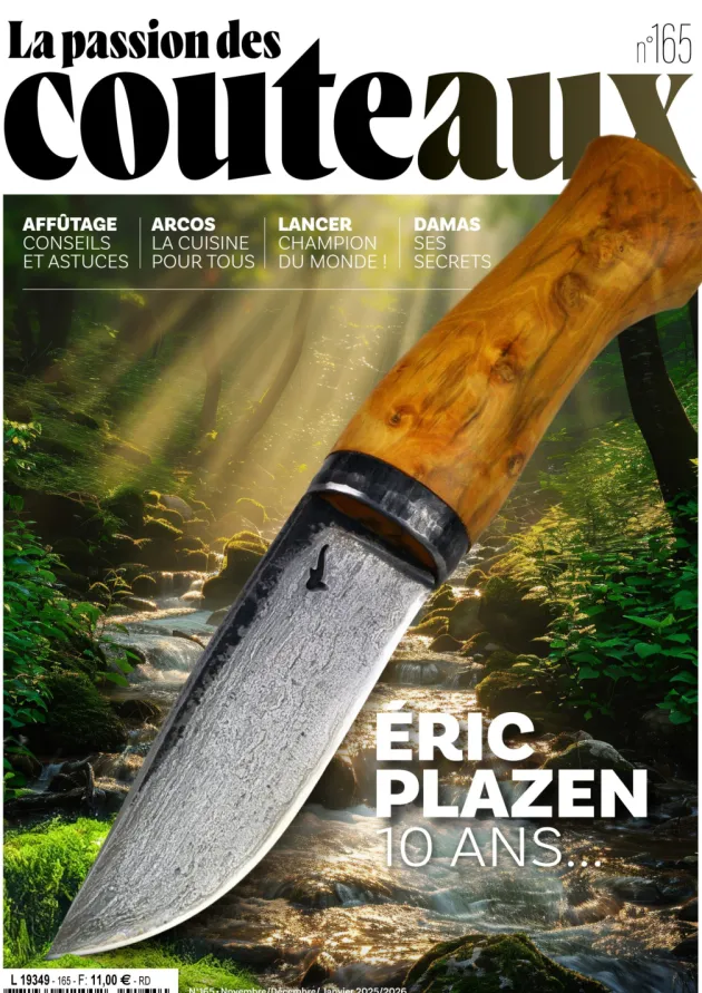 La passion des couteaux N°165