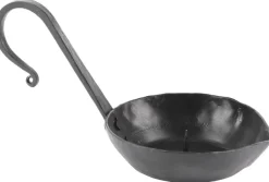 7379477500 - LARP Bougeoir avec épine et anse, Forgé 9cm