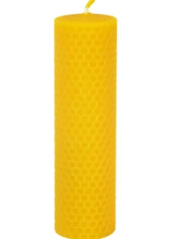 1905000003 - LARP Bougie 15x4cm Cire d'Abeille Pure Alvéolée et Roulée