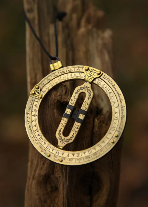 1441052284 - LARP Cadran et Boussole solaire annulaire en laiton