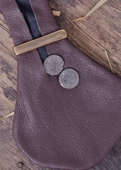 1600101030 - LARP Chasse-monnaie médiéval - Chazza Brun/Beige