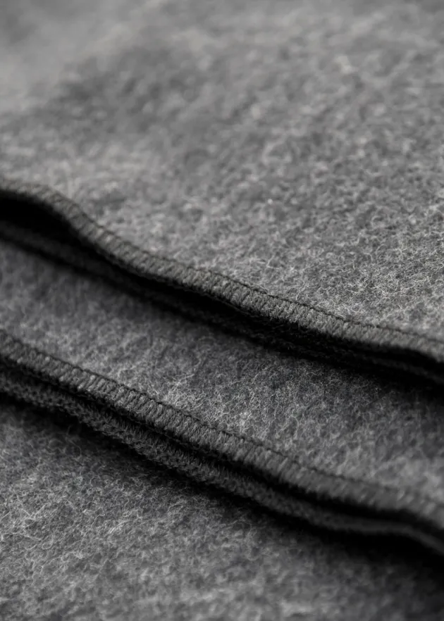 1914428308 - LARP Couverture 175x150 cm chaude 100% laine Gris