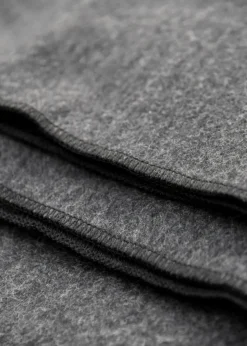 1914428208 - LARP Couverture 175x150 cm chaude 100% laine Anthracite