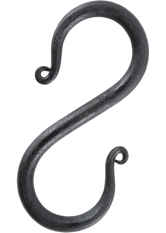 1901010500 - LARP Crochet en S fer forgé 5 pcs