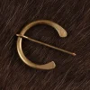 1416007006 - LARP Fibule Annulaire en Laiton Simple