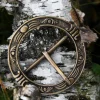 1416770301 - LARP Grande boucle de ceinture médiévale décorée laiton