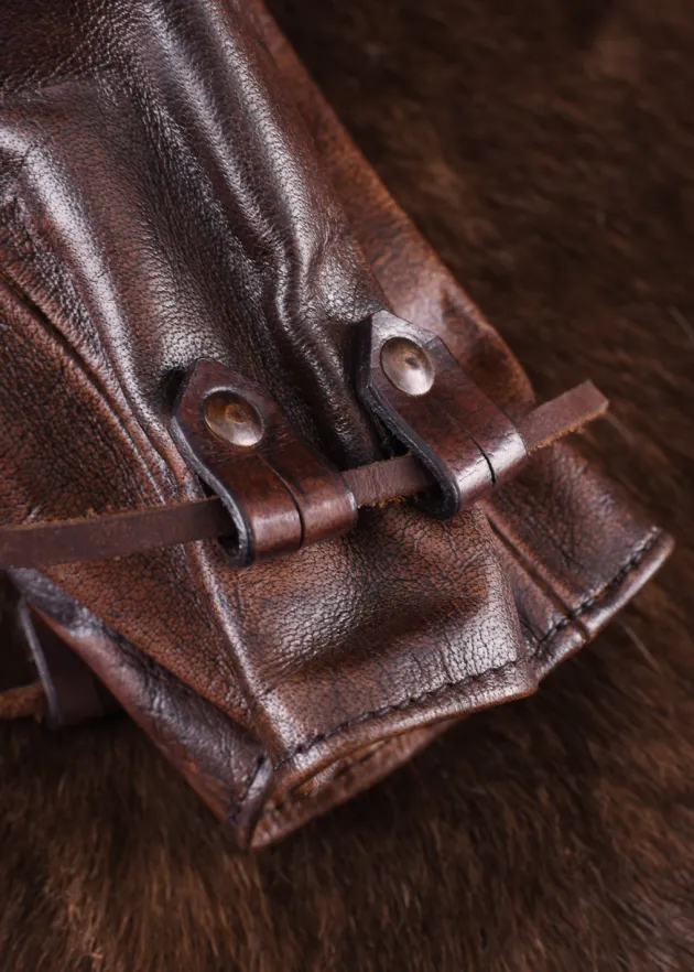 1616619300 - LARP Grande Bourse en Cuir Marron