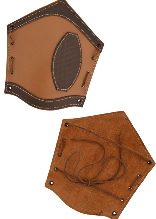 1616101200 - LARP Paire de Brassards en Cuir Celtiques
