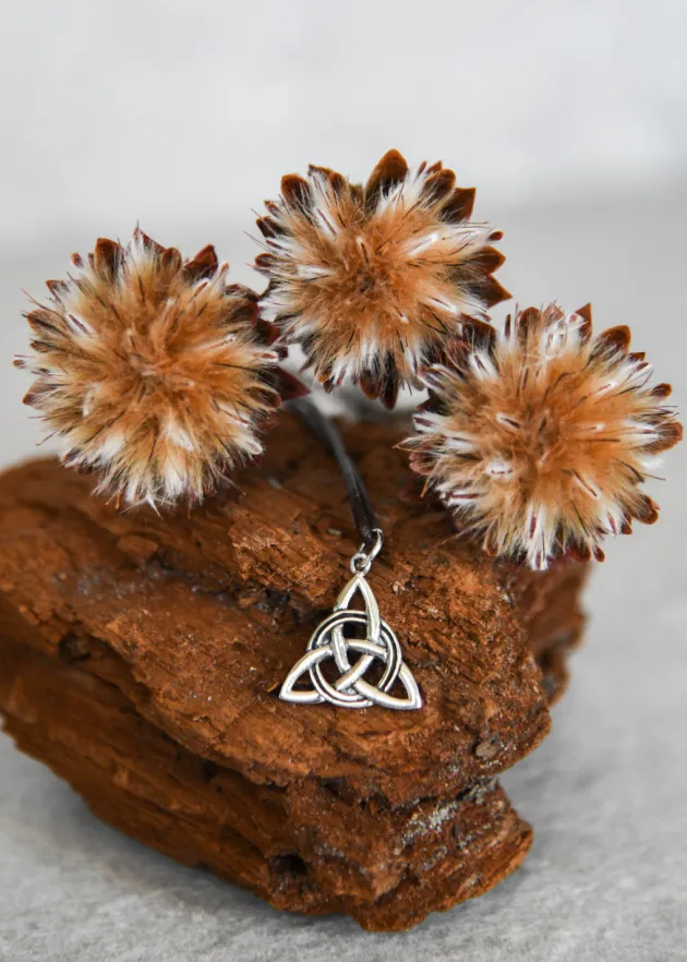 1404640002 - LARP Pendentif en argent 925 - Nœud celtique