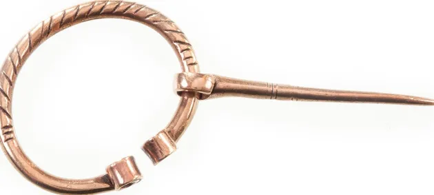 1404632000 - LARP Petite Fibule Vicking Décorée Bronze