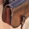 1680000340 - LARP Petite Sacoche en Cuir Marron