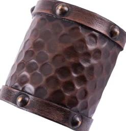 1616553401 - LARP 1 Petit protège-bras cuir martelé 1 pièce