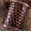 1616553201 - LARP 1 Protège-bras en cuir martelé Long 1 pièce