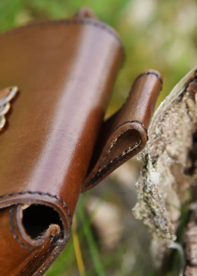1616414400 - LARP Sacoche Cuir avec ornements celtiques