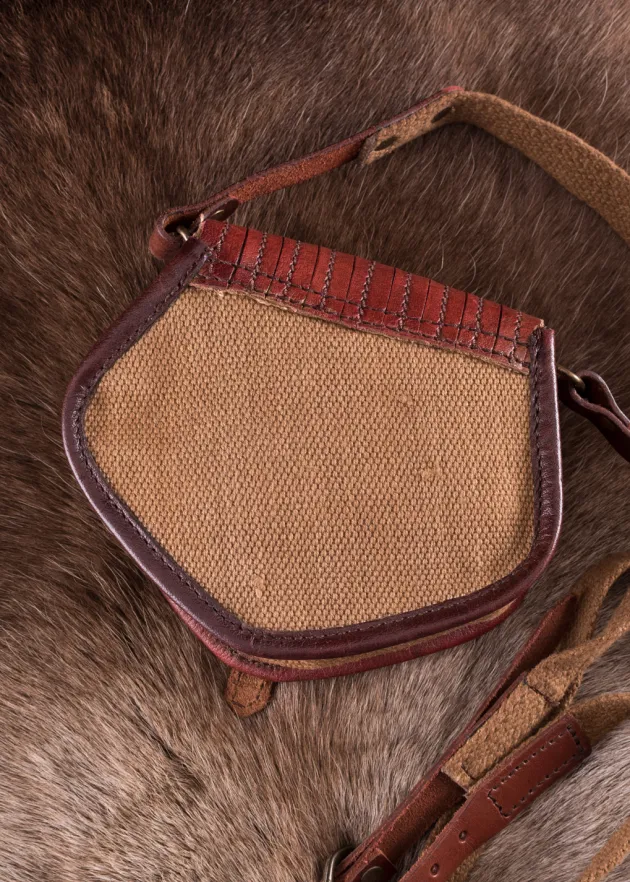 1616619500 - LARP Sac style viking, cuir et toile