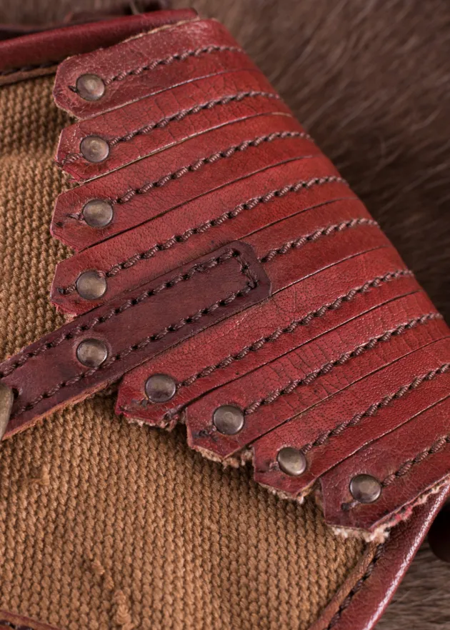1616619500 - LARP Sac style viking, cuir et toile