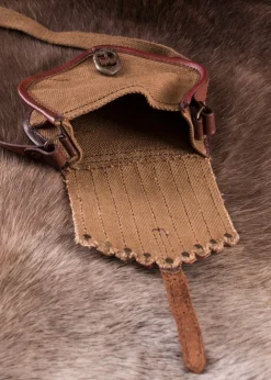 1616619500 - LARP Sac style viking, cuir et toile