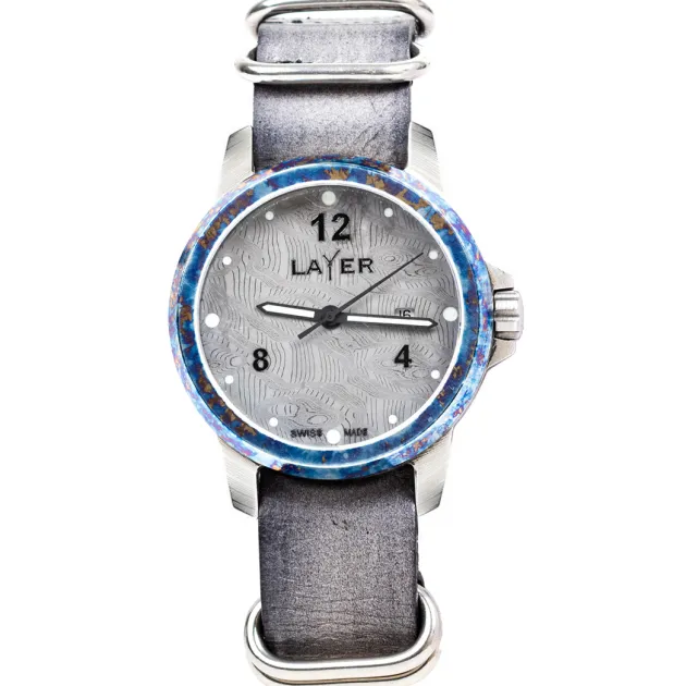 Layer Montre Layer Serie 0_17/75 Damas titane
