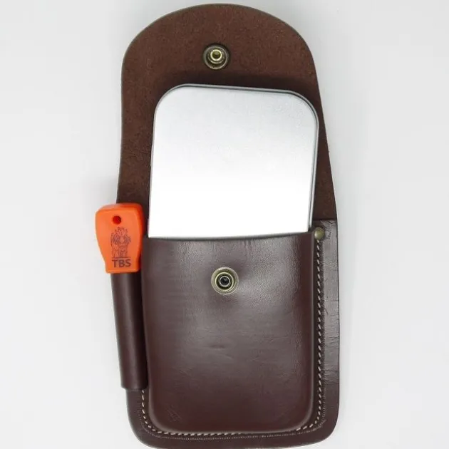 LEA130038 - TBS Outdoor Poche de ceinture cuir pour kit
